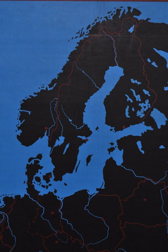 Image 1 of Mapa escolar Europa 1973