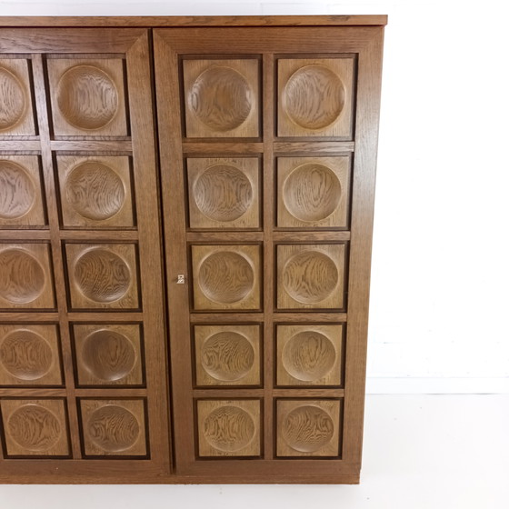 Image 1 of Vintage Gerhard Bartels Brutalist Highboard