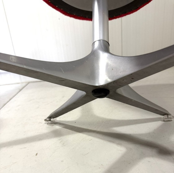 Image 1 of Cor taburete de aluminio hocker 1970,s