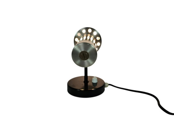 Image 1 of Koch & Lowy - wall spotlight - Stainless Steel - Space Age lighting - America - 60s