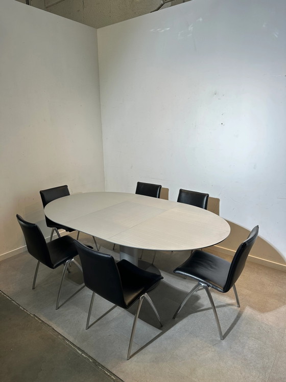 Mesa de comedor extensible Leolux "Calbuco" – Mesas de comedor (photo 4 of 5)