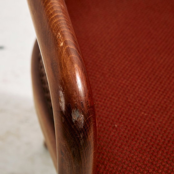 Image 1 of Sillón MK10834 de haya y ratán