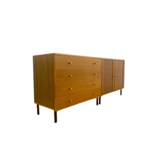 Pair of Chests of Drawers, Hikor Písek, 1970s, Czechoslovakia