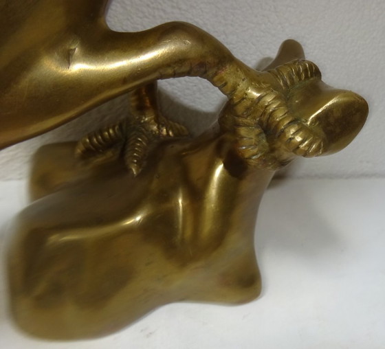 Image 1 of Vintage brass bird