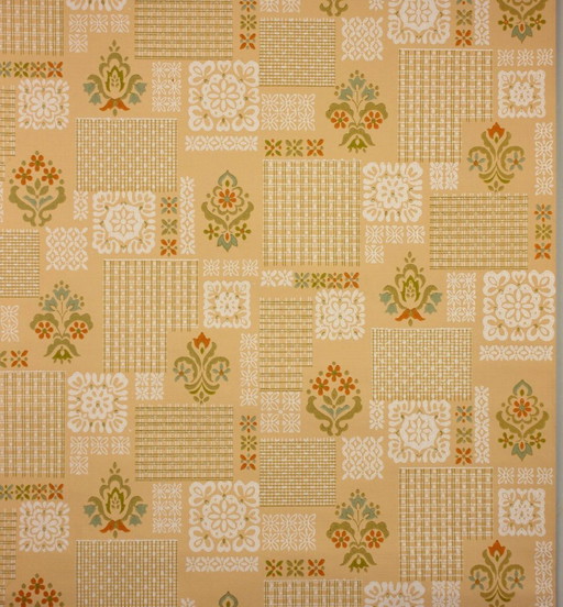 5028 Vintage Jaren 70 Behangpapier