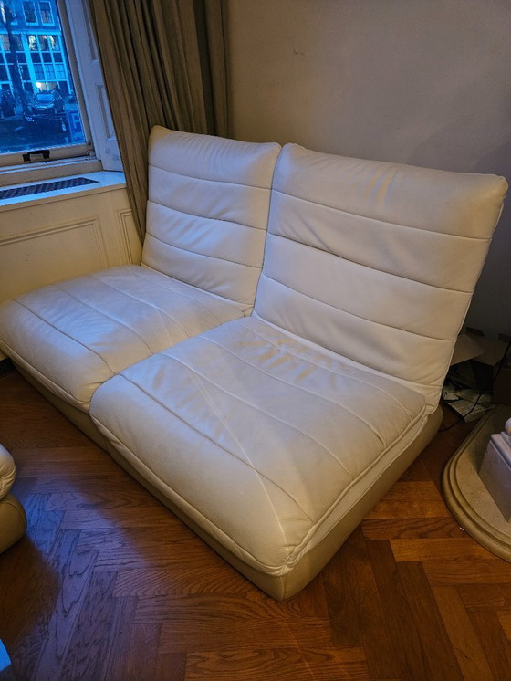 Image 1 of Chateau D'ax Weiße Ledersofa-Kollektion