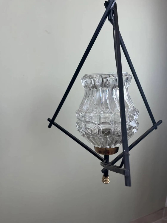 Lampada a sospensione Art Déco – Lampade a sospensione, Metal, Glass, Art Deco (photo 8 of 13)