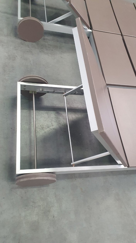 Na Xemena Ligbed Daybed Tafel Gandia Blasco Design Vintage – Eenpersoonsbedden, Aluminium (photo 6 of 17)