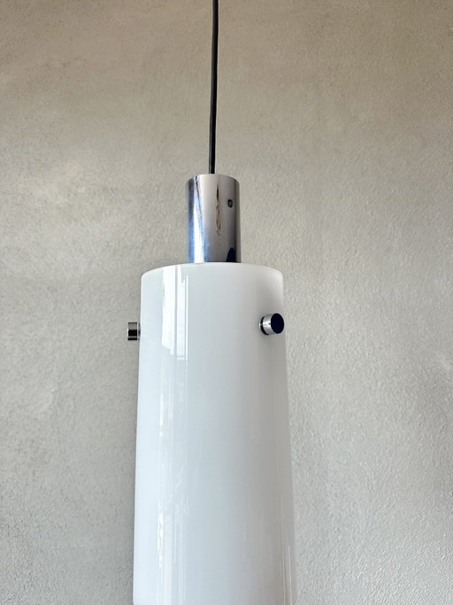 Lampada a sospensione vintage Glashütte Limburg – hanglampen, Metal