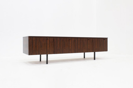 Image 1 of Vintage mid century sideboard lowboard rosewood 1960s 