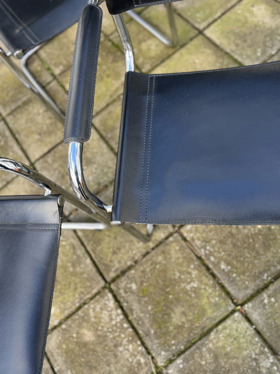 Image 1 of Set of 4 Mart Stam Dining Chairs