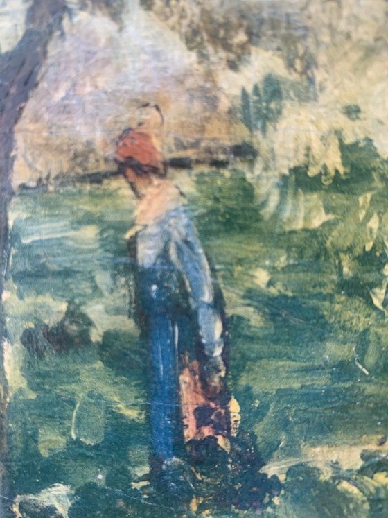 Peinture – C,Pissarro, Peintures et dessins, Wood, Canvas (photo 12 of 15)