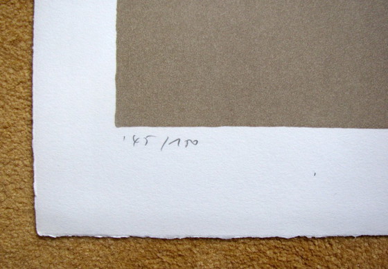 Image 1 of Alain Le FOLL, 'Desert Rock', litografia