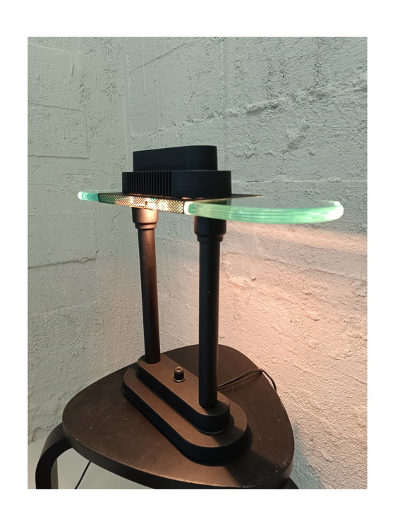 Image 1 of Vintage Table Lamp By Robert Sonneman, Memphis Style