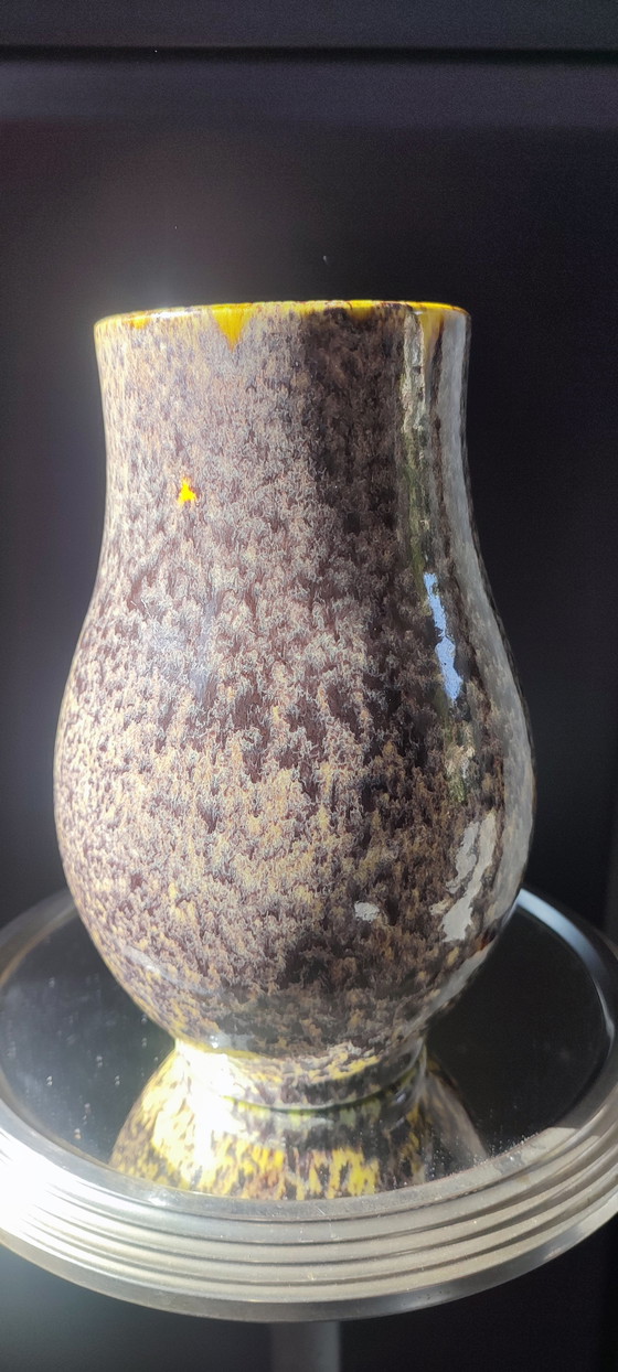 Image 1 of Jarrón balaustre con cabeza de toro Accolay KC n.° 5