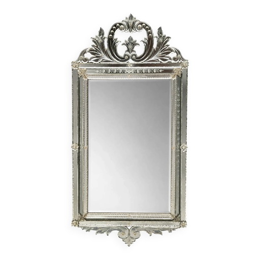 Antique Venetian mirror.