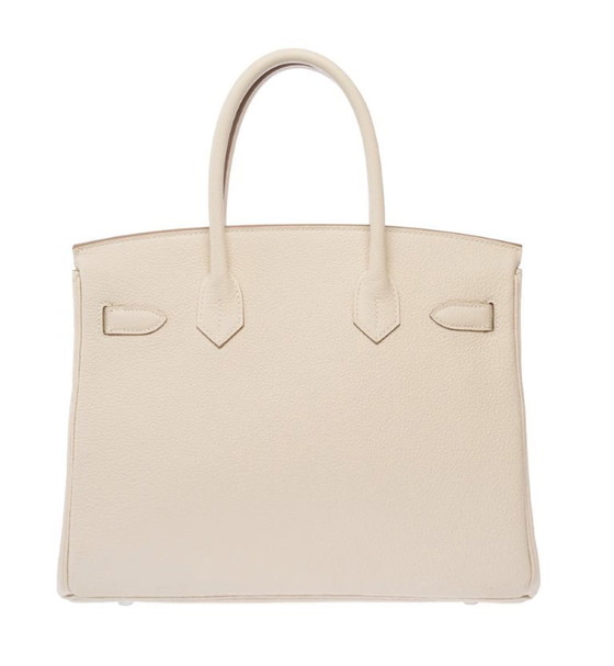 Image 1 of Sac HERMES Birkin 30 en Cuir Blanc - 103472