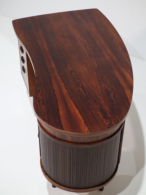 Kai Kristiansen Schreibtisch mit Bar Modell 54 Kidney Palisander – Wood (photo 19 of 19)