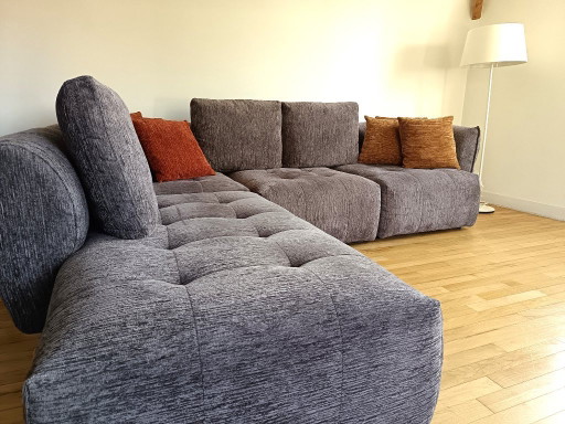 Sofá modular de alta gama – Salón Duplo France
