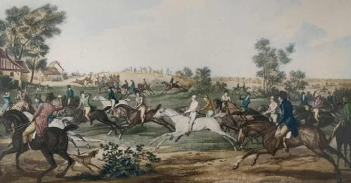 Carle Vernet, La Course, Stich, Späte 1800er