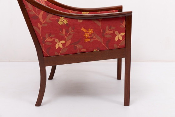Image 1 of Paire de fauteuils élégants d'Ole Wanscher pour P. Jeppensen, Danemark des années 1960