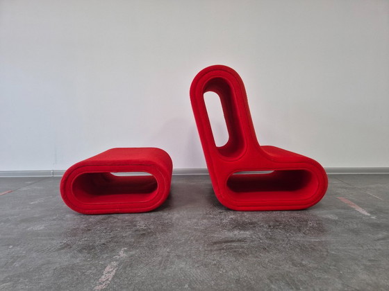 Image 1 of "Other One Lounge Chair" with ottoman by Leif Jörgensen for HAY