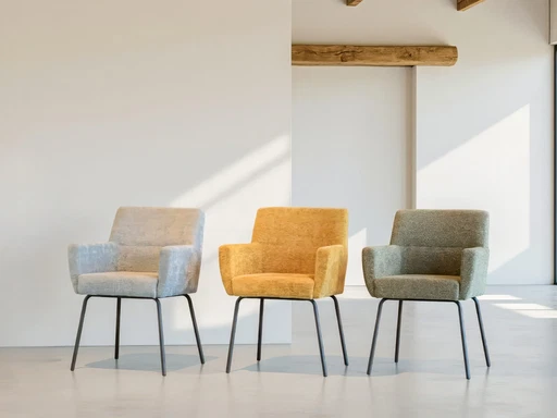 Arles (set di 3) – RT Design, eetkamerstoelen