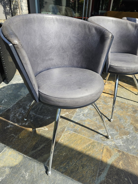 Image 1 of 4 Giotro Leolux dining chairs