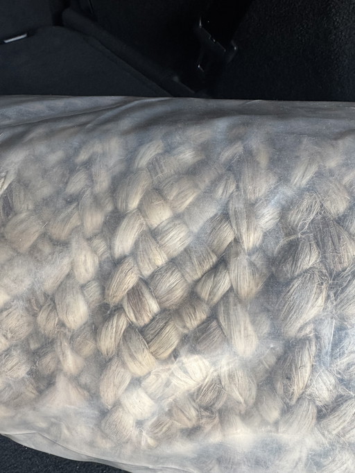 Tapis en jute robuste neuf