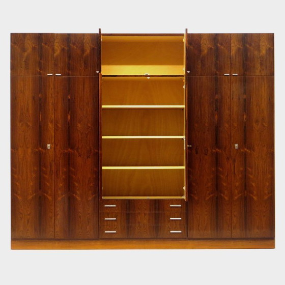 Image 1 of Grande armoire vintage XL en palissandre, années 1960