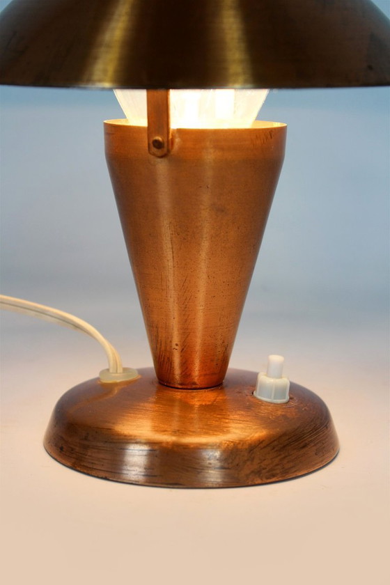 Image 1 of Lámpara de mesa estilo Bauhaus de ESC, década de 1940