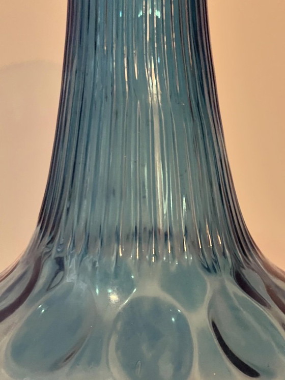 Image 1 of A striking vintage Italian art glass vase