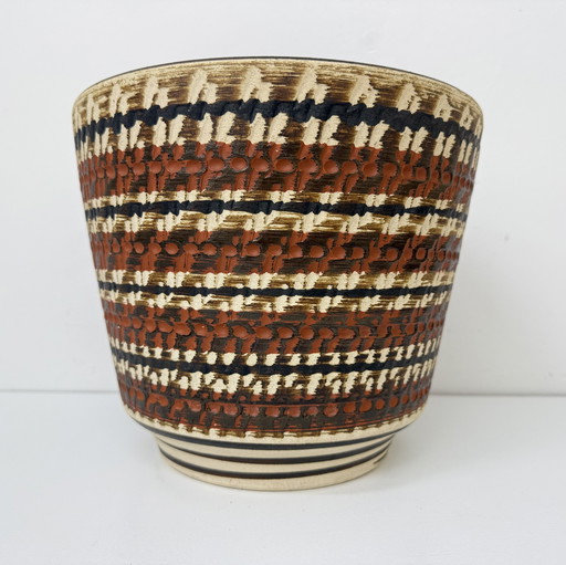 Large W. Germany Flower Pot, 1970s