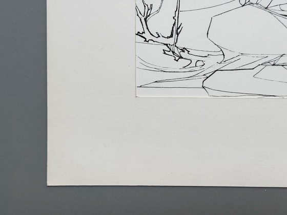 Image 1 of Eugene Eechaut (1928-2019) - Minimalistic Landscape, 1970