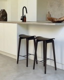 Barstool NY11 donker gerookt eikenhout