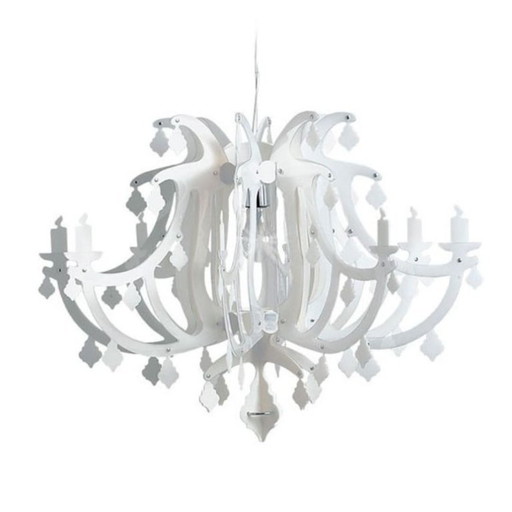 Lampada da soffitto “Ginetta”, Nigel Coates per Slamp, Lentiflex, 2010 – Italia