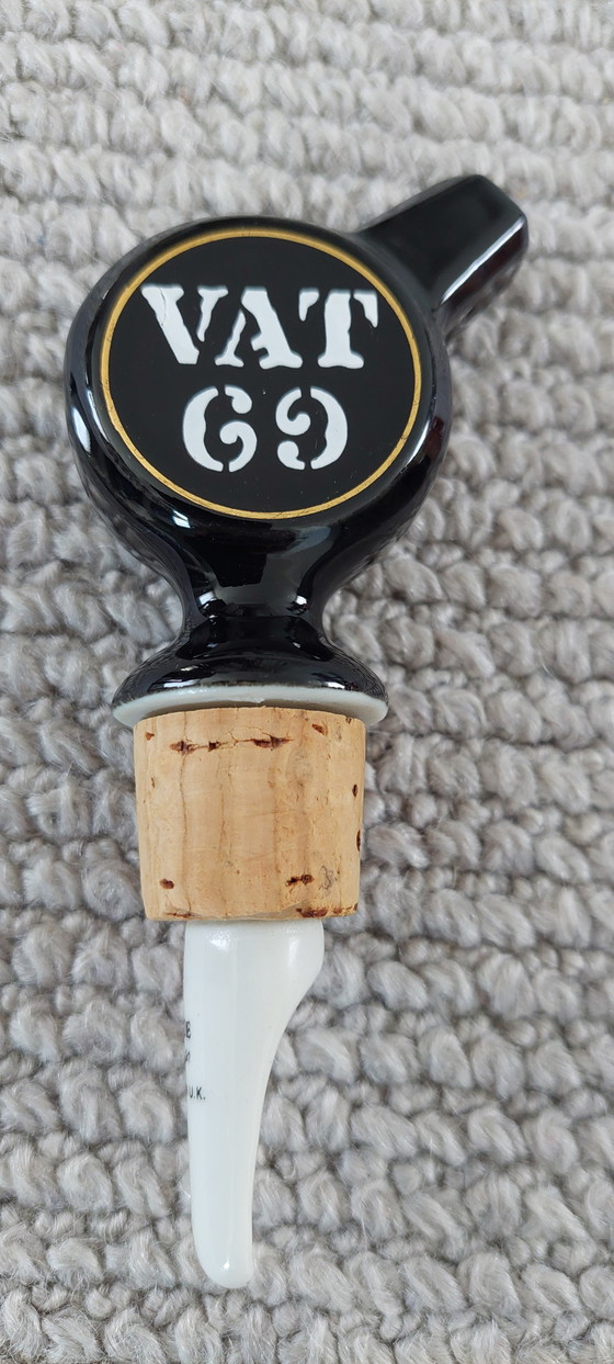 Image 1 of Vintage porcelain port wine decanter