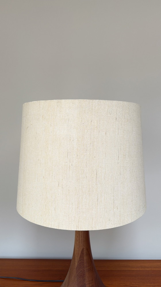 Image 1 of Lampada vintage in teak Houten Domus