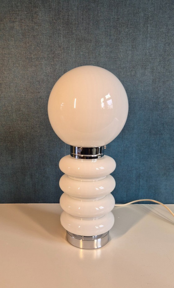 Image 1 of Vintage table lamp - Carlo Nason - 1970s - Glass