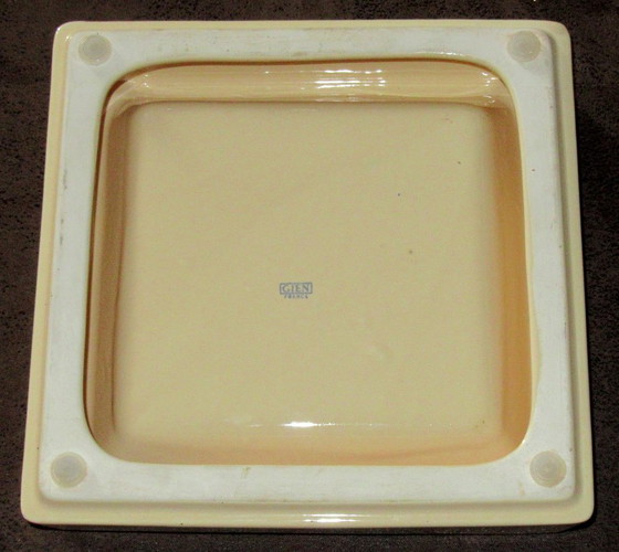 Image 1 of ancien cendrier publicitaire DEWAR'S whisky scotch grand vide poche GIEN ancestor white label