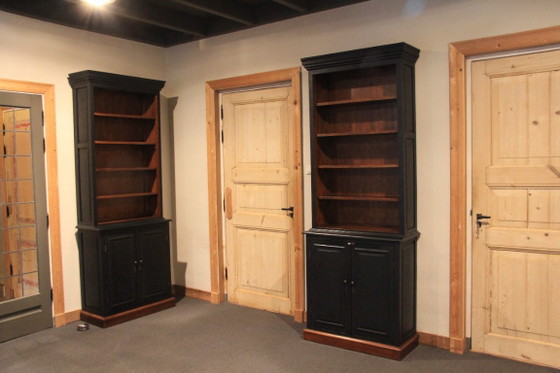 2 Bibliothèques Identiques 2 Portes/4 Étagères Fa Flamant – Wood (photo 9 of 9)