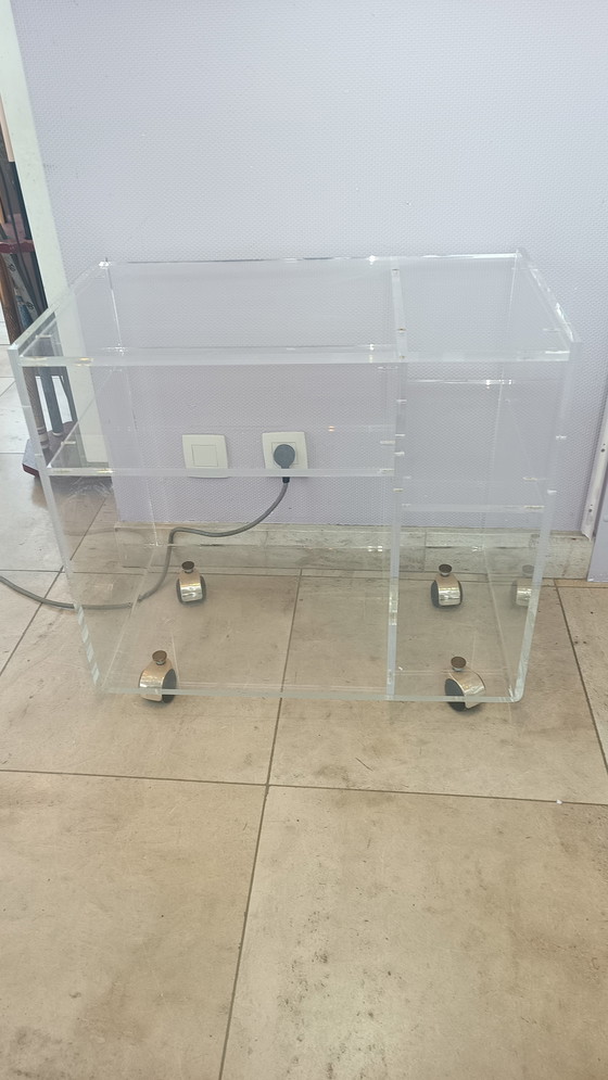 Image 1 of Plexiglas trolley Les Invisibles de Marais by David Lange 