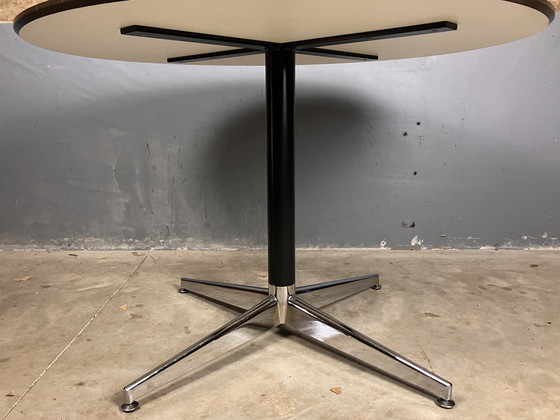 Image 1 of Mesa redonda estilo cromado Eames Hansen