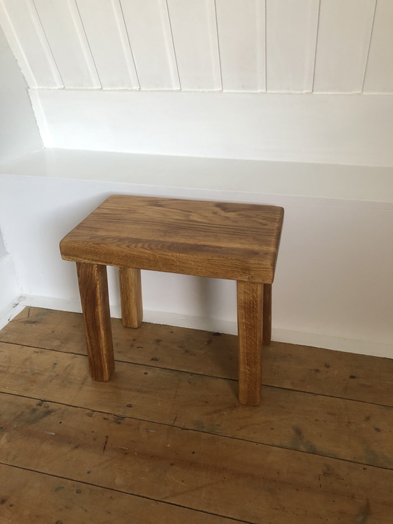 Image 1 of Vintage bijzettafeltje brutalist