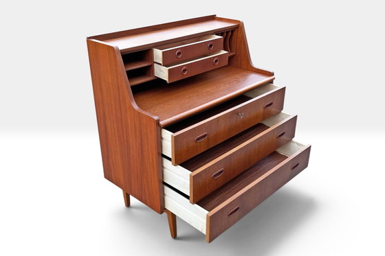 Gunnar Nielsen Tibergaard Secretary Desk – Danish Mid-Century Design – Wood (photo 10 of 15)