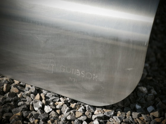 Salontafel van metaalblad van A. Guibson, Frankrijk – Metal (photo 7 of 7)