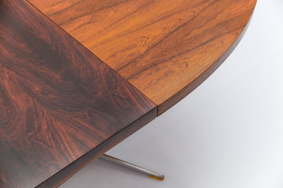 Image 1 of Scandinavian Rosewood Folding Dining Table, 1960s