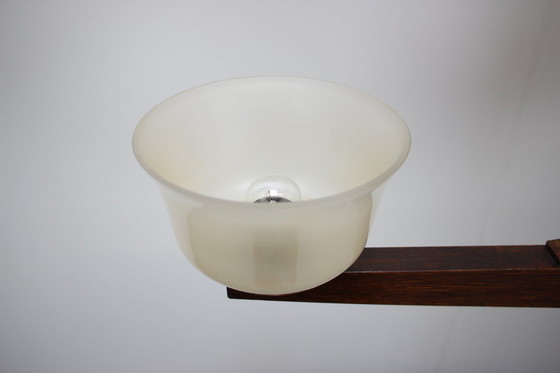 Image 1 of Mid-Century Wooden Chandelier, 1930s