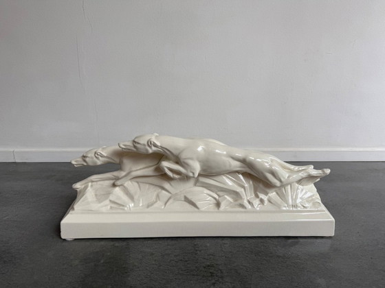 Image 1 of Windhonden Art Déco de C.H. Grémion