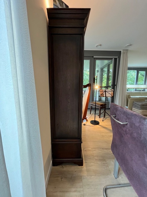 Image 1 of Eikenhouten wandkast van Almondehoeve. 190cm hoog